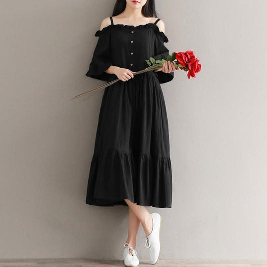 Gorgeous Off Shoulder Women's Maxi Dress